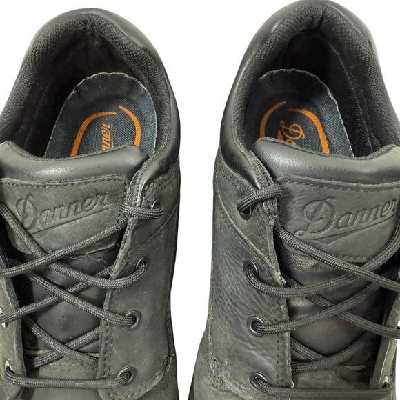 DANNER Caliper 3" Hot Aluminum Hard Toe Work Black Leather Low Top 19451 Size 13 - Picture 6 of 12
